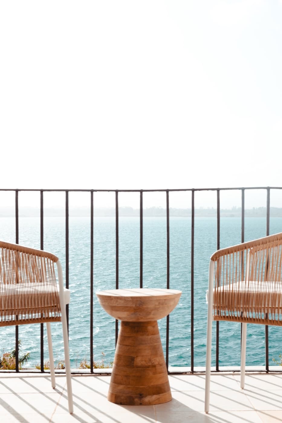 Lula Mare balcony overlooking the Mediterranean